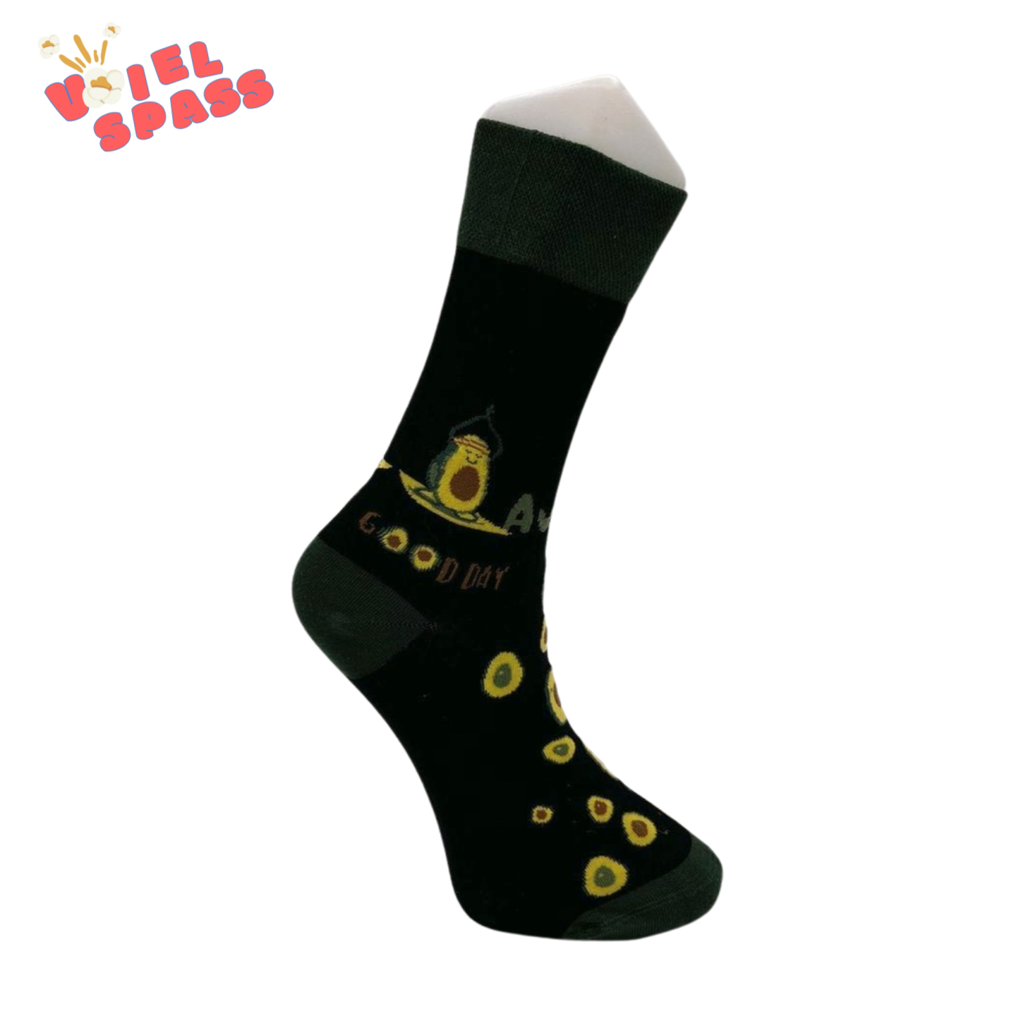 Avocado Socken – Fröhliches Design VielSpass