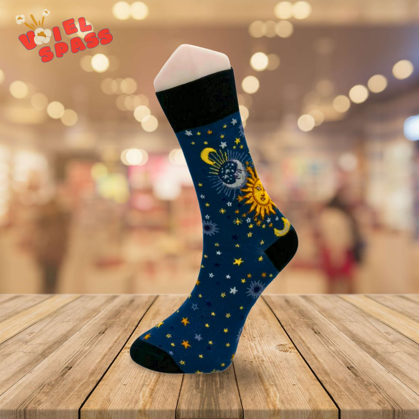 Kosmische Harmonie Socken VielSpass