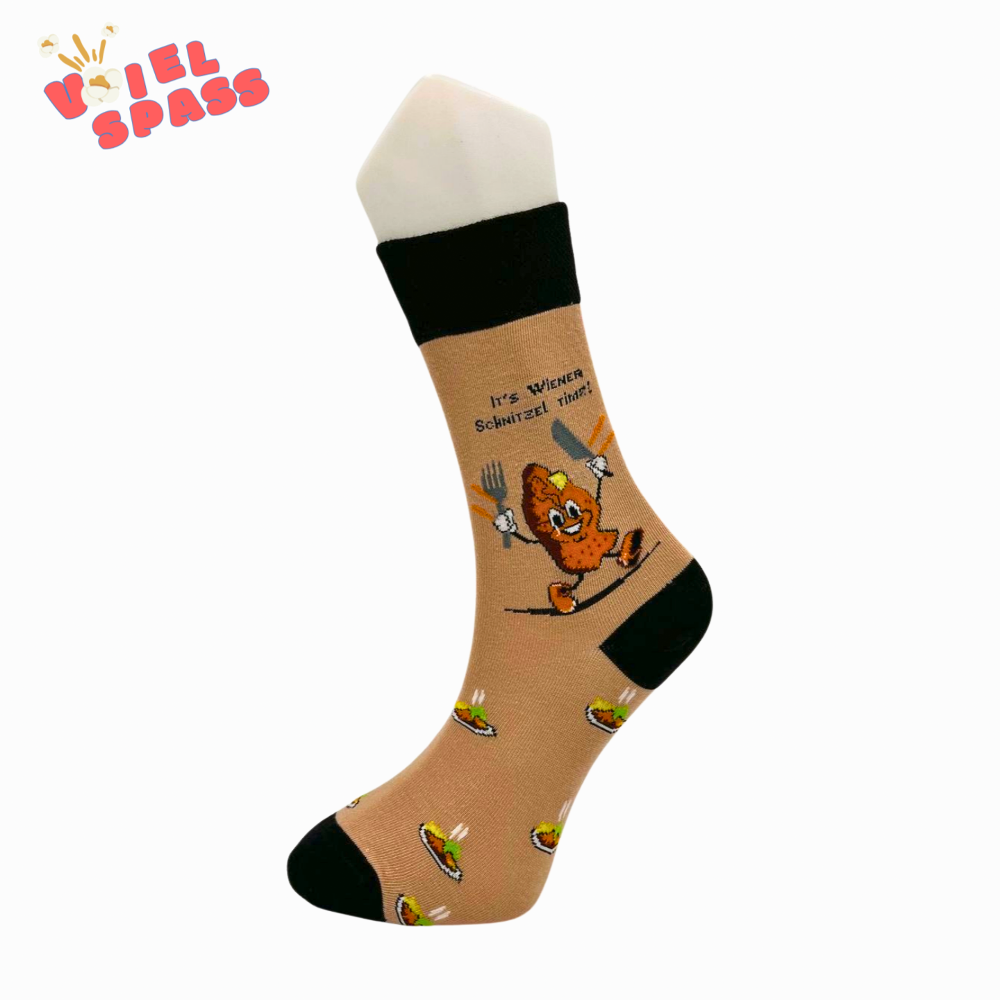 Schnitzel Socken VielSpass