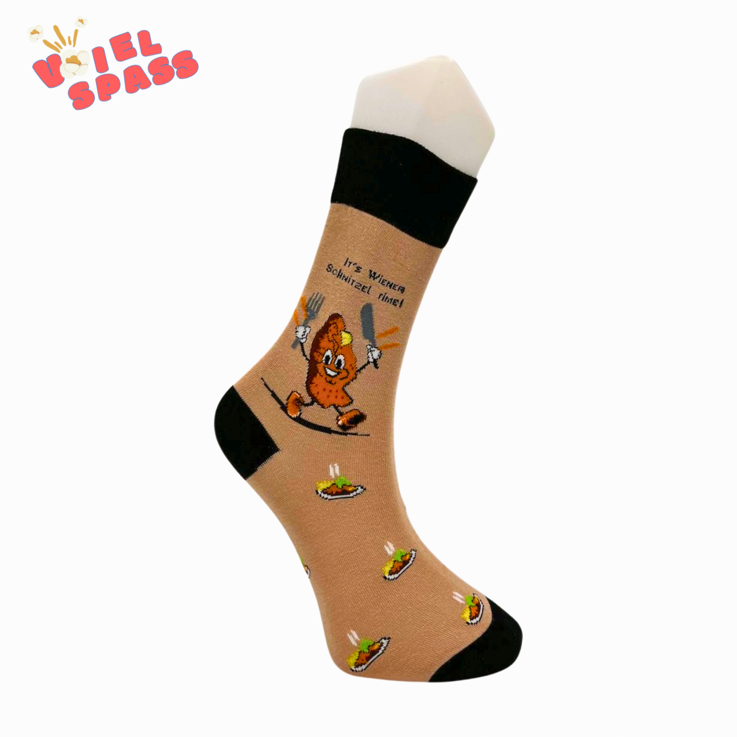 Schnitzel Socken VielSpass