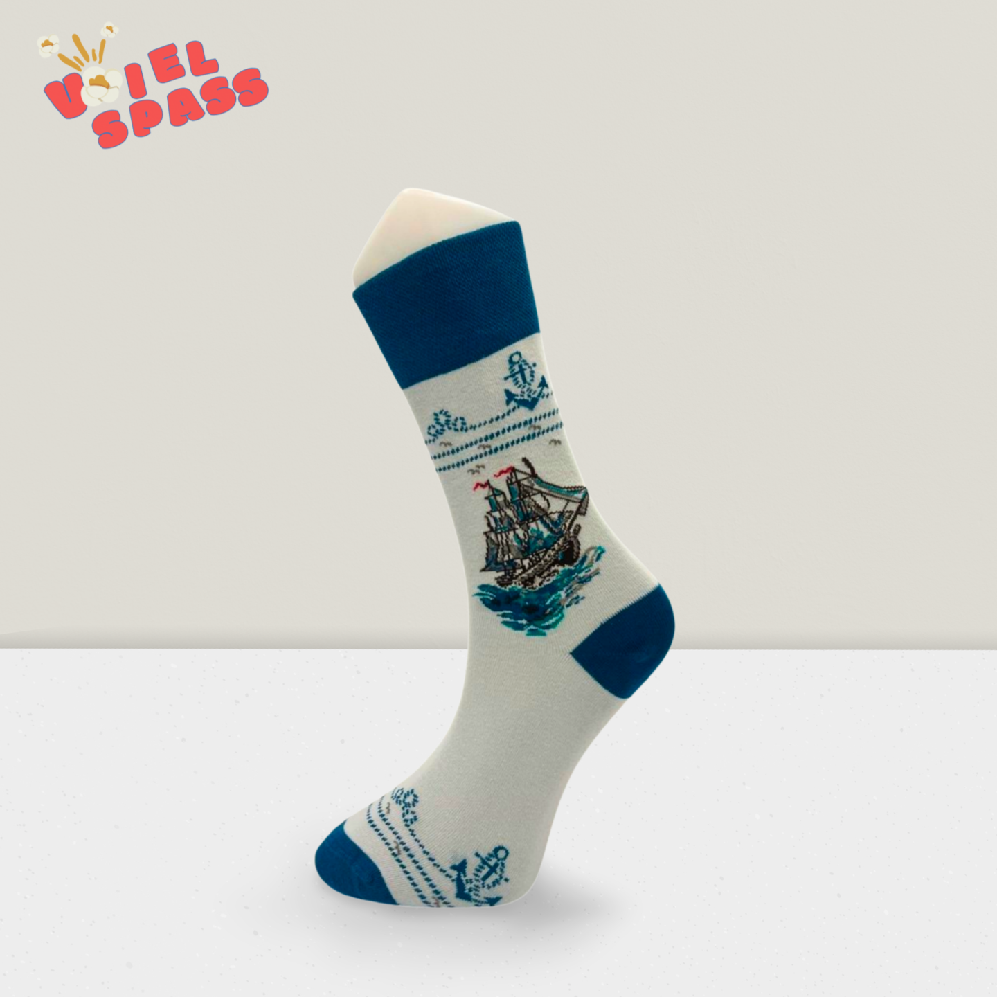 Segelschiff-Socken VielSpass