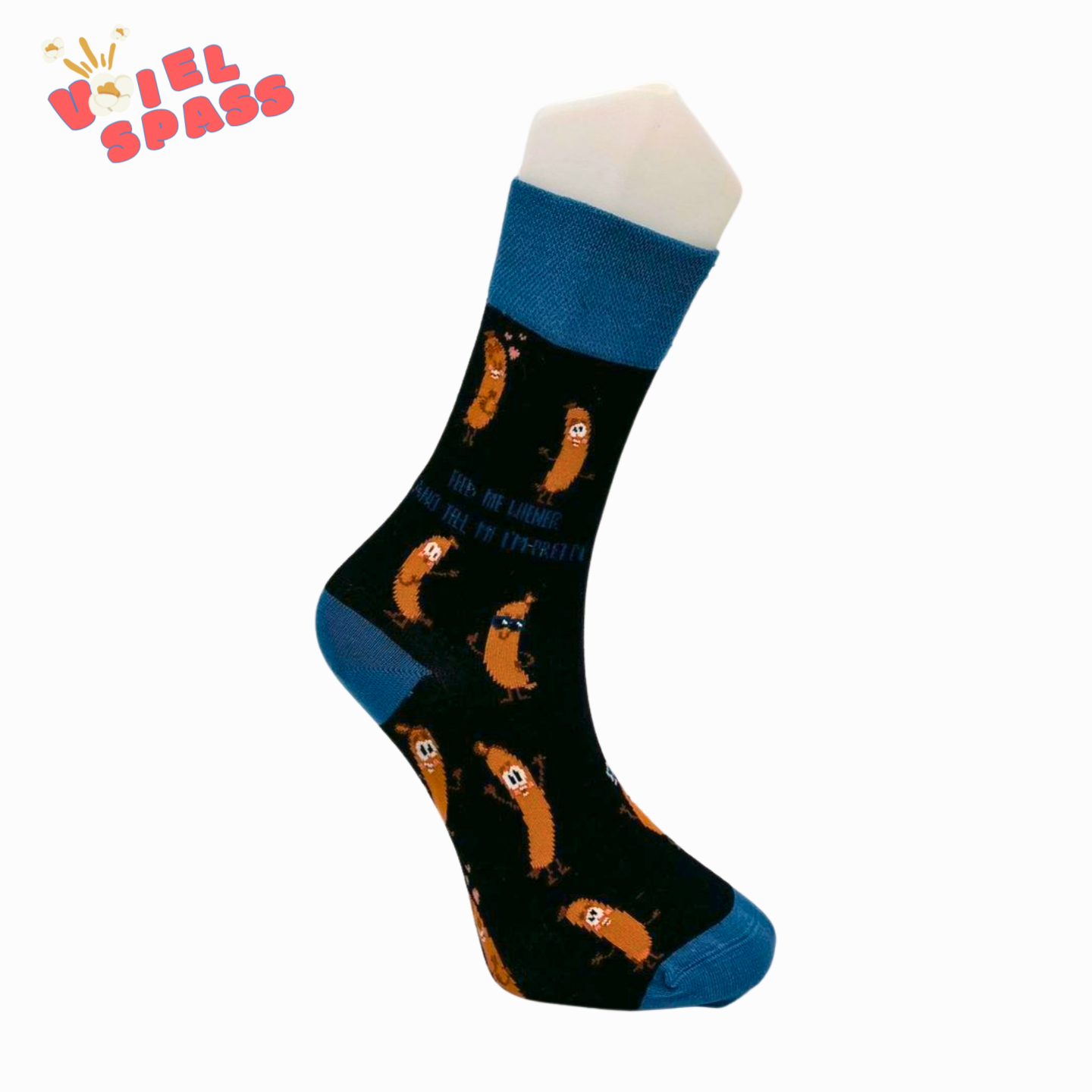 Wurst Socken – Lustige Party-Socken VielSpass