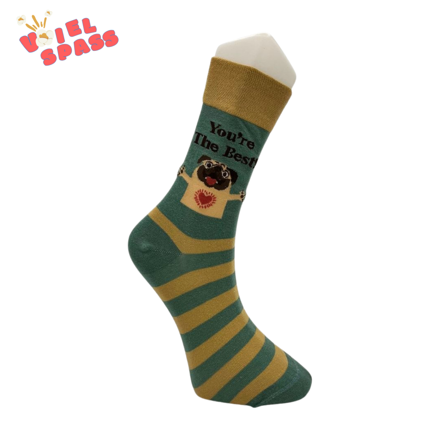 You’re the Best Socken – Niedliches Hunde-Design VielSpass